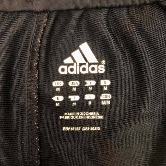 ADIDAS Men’s Navy Blue and White Stripe Track Pants - Medium - Picture 5 of 15